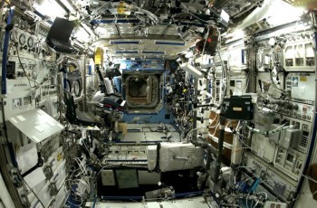 Inside a spaceship