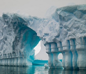 Glacier cathedral