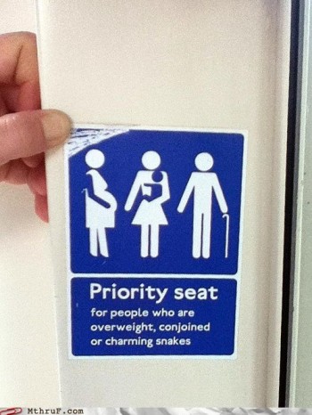 Priority Seating