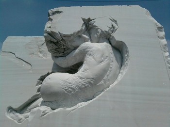 The birth of a sculpture
