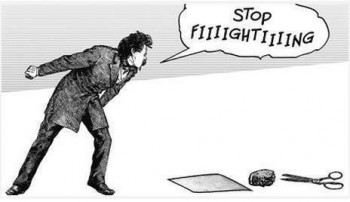 STOP FIGHTING!