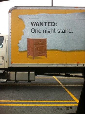 Wanted, one night stand