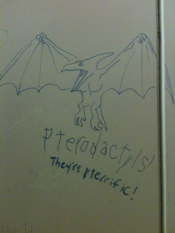 Pterodactyl's they're pterrific