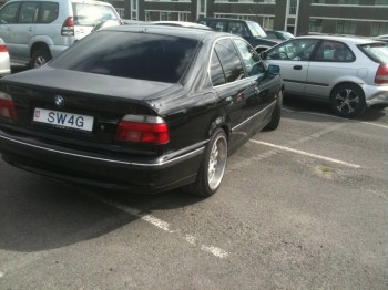 All the parking spots were taken, then I spot this guy..