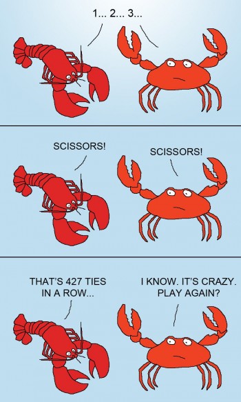 Crabs Love Rock Paper Scissors