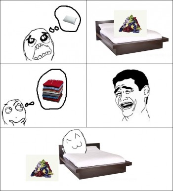 Clothes on Bed