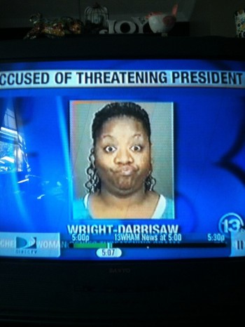 Watching the 5 o'clock news when suddenly