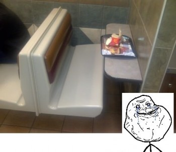 Table for one, please