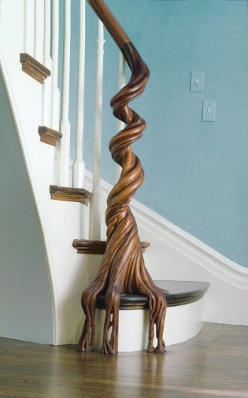 Amazing Wood Banister