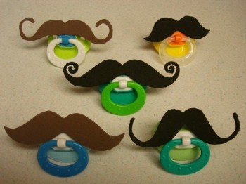 Baby Moustache Pacifier
