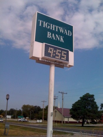 Tighwad Bank