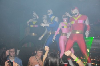 Power Rangers at the Club