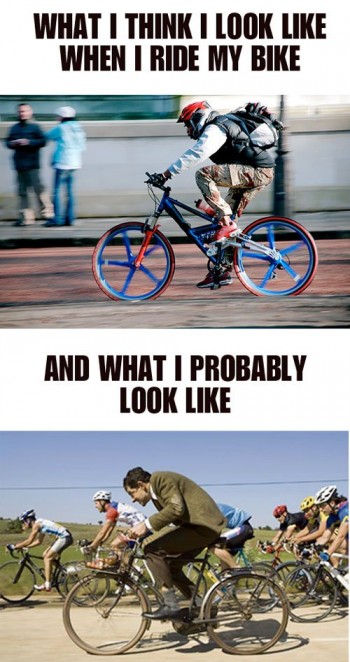 Riding A Bike