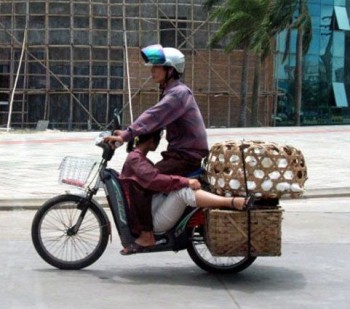 The reason my wife won't ride a moped with me
