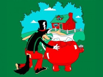 The big bad wolf asks for help