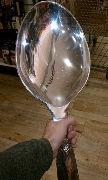 My spoon is TOO big!!