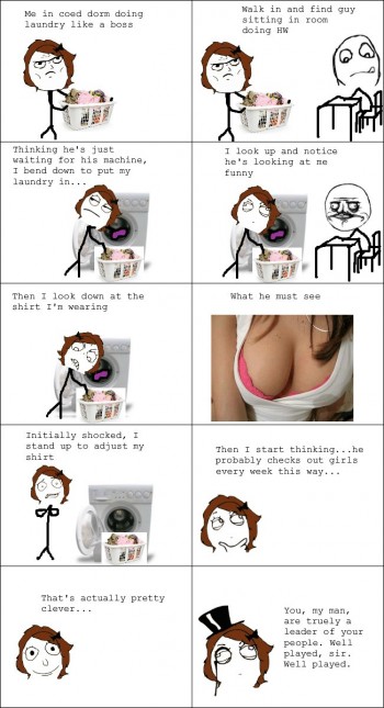 The laundry room. Think about it