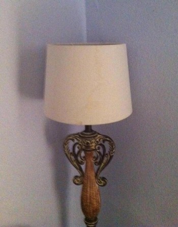 Don't judge me, lamp.