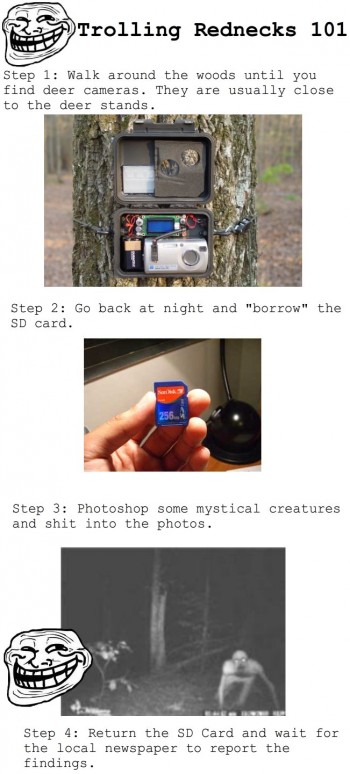 Trolling Rednecks 101