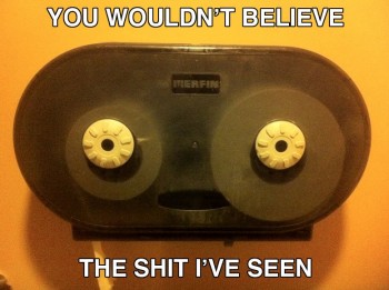 Toilet Paper Dispenser Has Seen...