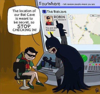 Robin checking in