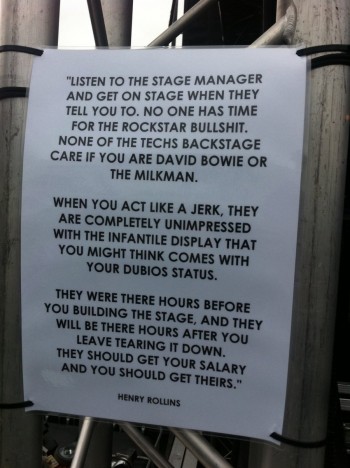 Note To The Performers