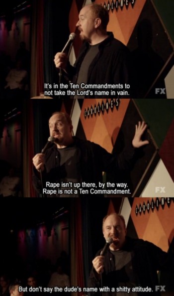 Louis CK On The Ten Commandments