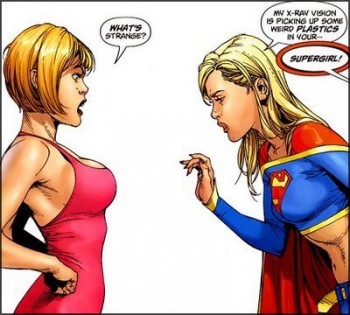 Supergirl's Super Vision