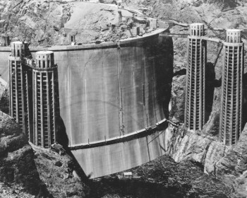 Hoover Dam Rear-View