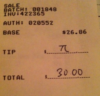 Math Tipping
