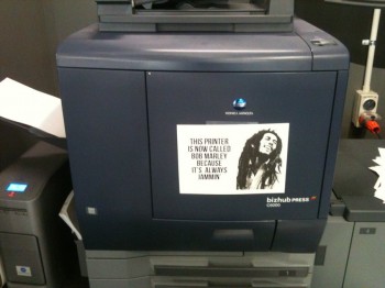 Bob Marley Printer
