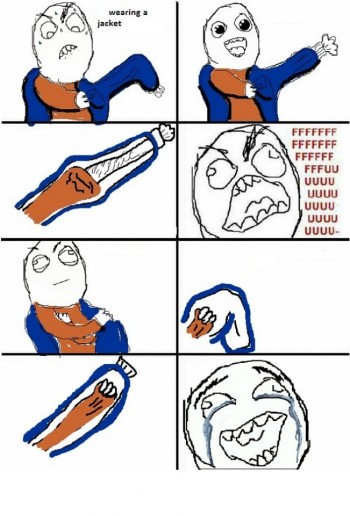 Putting On A Jacket
