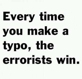 Every Time You Make A Typo