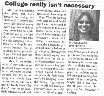 College Isn't Really Necessary