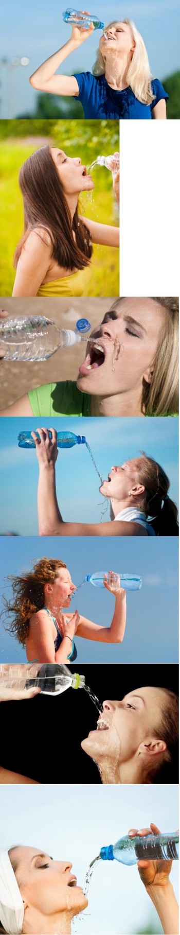 Who Drinks Water Like This?