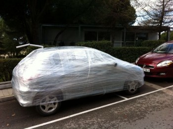 Wrapped Car