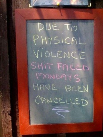 Due To Physical Violence...