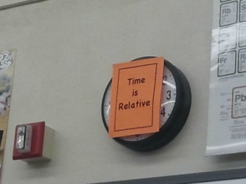 Time is Relative