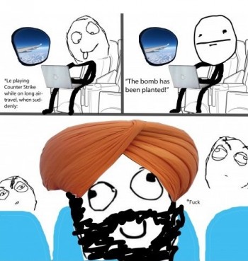 Counter Strike On A Plane