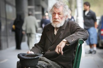 Ian McKellen The Hobo