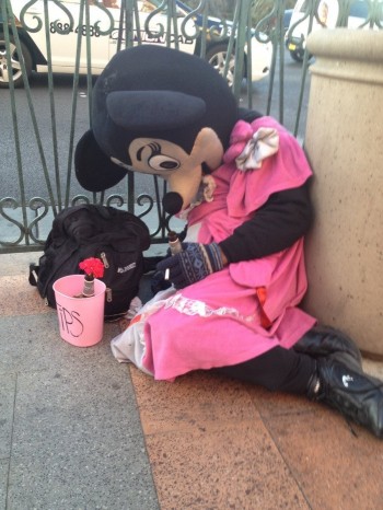 Drunk Minnie Mouse