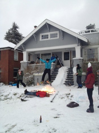 Snow!