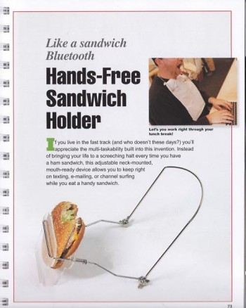 Hands Free Sandwich Holder