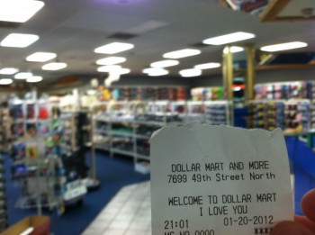 Welcome To Dollar Mart