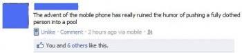 Cell phones ruined everything