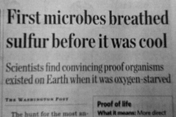 They Breathed Sulfur - Before It Was Cool...