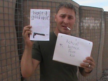 Soldier In Afghanistan Gets A Letter