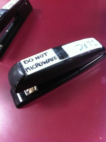 Do Not Microwave