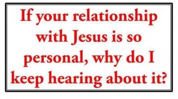 Personal Relationship With Jesus