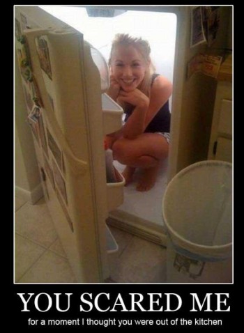 You scared me there!